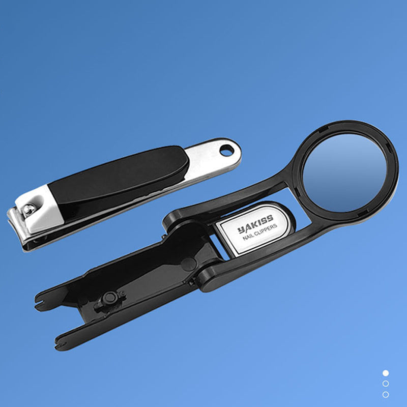 SilkEase™ Coupe-Ongles avec Loupe & Pare-Éclaboussures