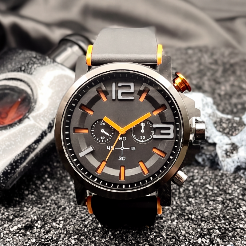 ChronosEase™ Montre à Quartz Élégante pour Homme | Idéale Quotidien & Business