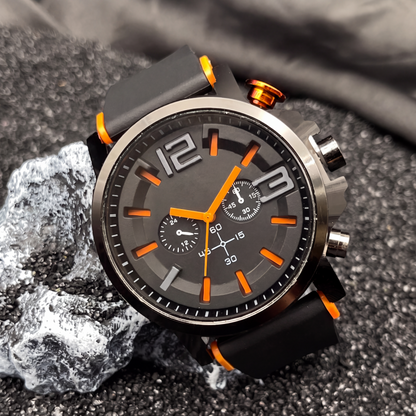 ChronosEase™ Montre à Quartz Élégante pour Homme | Idéale Quotidien & Business