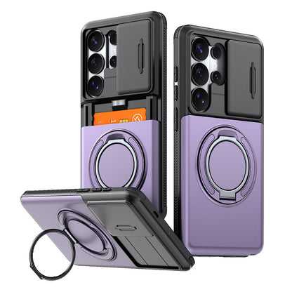 Coque antichoc pour Samsung avec porte-cartes caché FISHING™ | Protection 2-en-1
