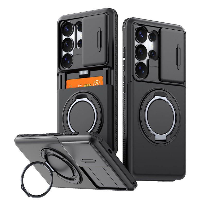 Coque antichoc pour Samsung avec porte-cartes caché FISHING™ | Protection 2-en-1