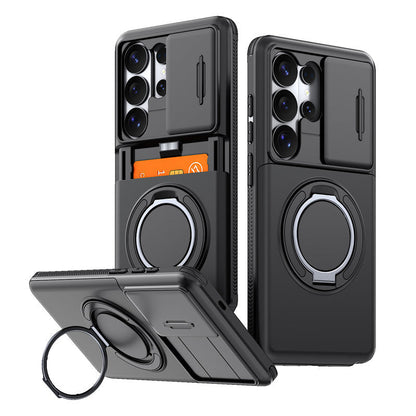 Coque antichoc pour Samsung avec porte-cartes caché FISHING™ | Protection 2-en-1