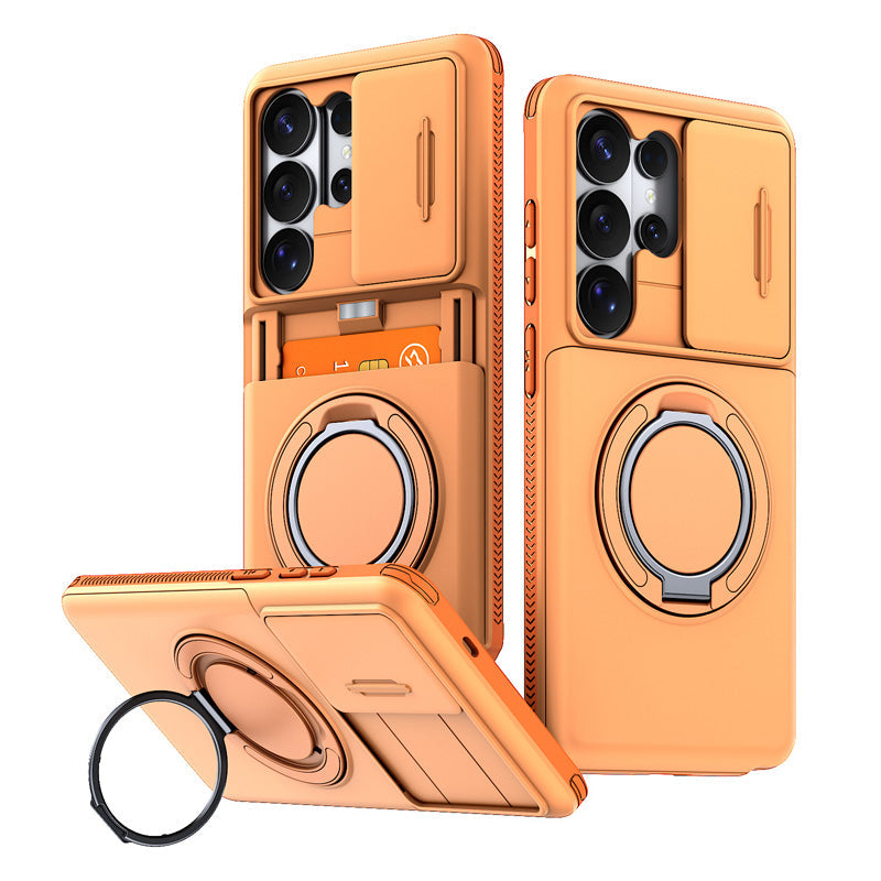 Coque antichoc pour Samsung avec porte-cartes caché FISHING™ | Protection 2-en-1