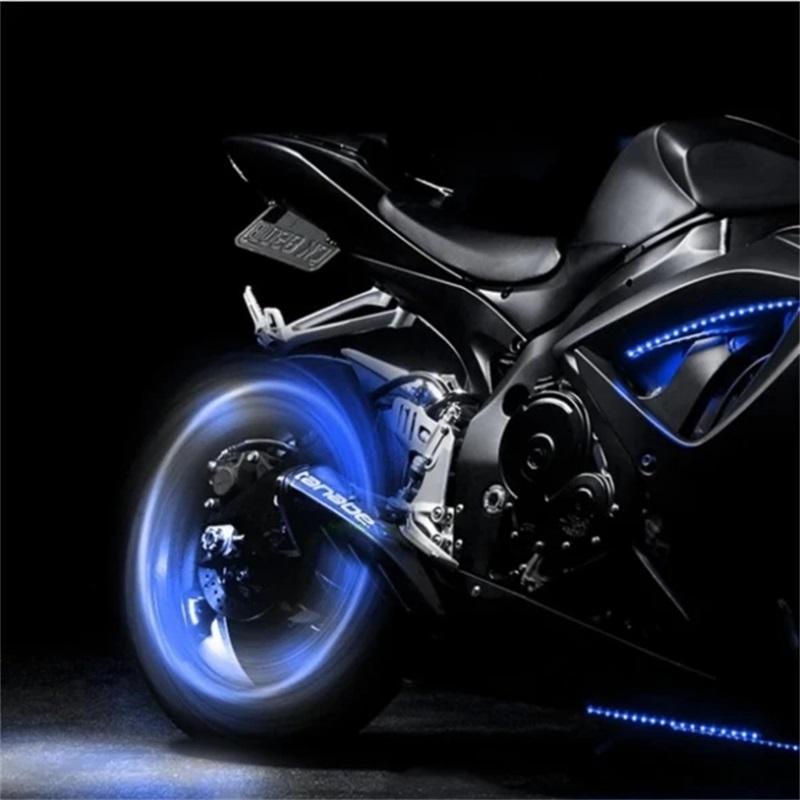 Bouchons de valve lumineux LED pour voiture et vélo OmniLiving™