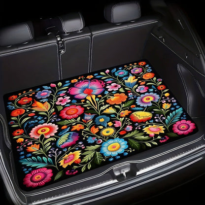 Tapis de coffre universel NovaPulse™ | Surface douce en velours et fond antidérapant