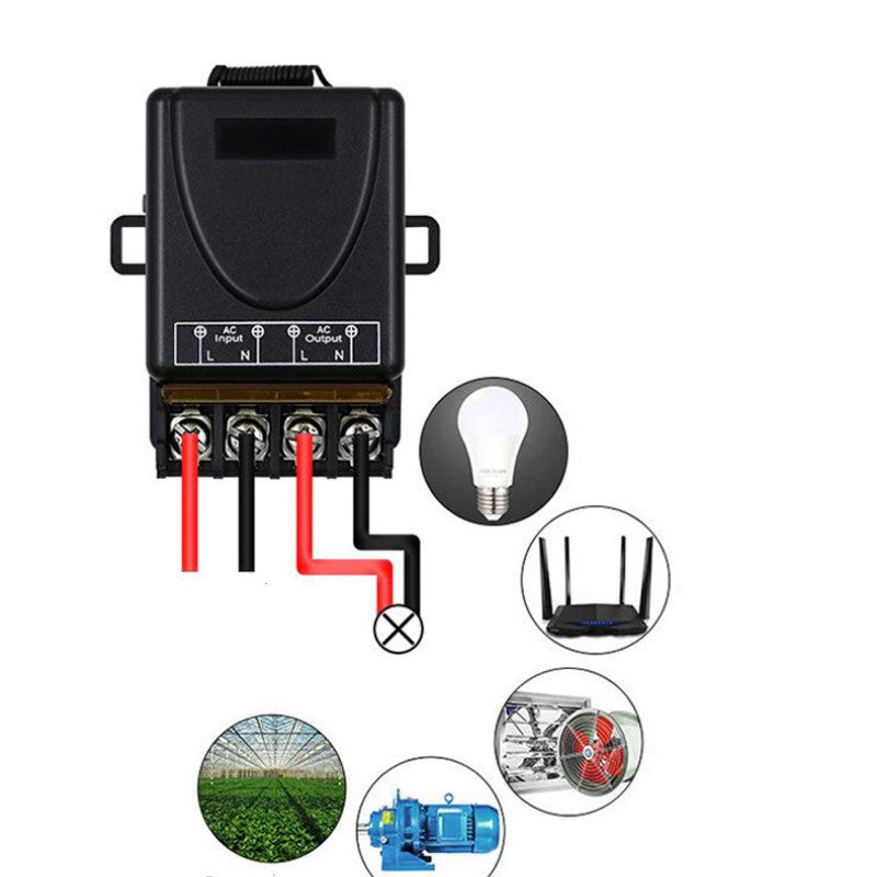 Kit d'interrupteur sans fil avec télécommande OmniLiving™ | Charge élevée et longue portée