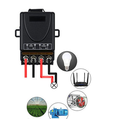 Kit d'interrupteur sans fil avec télécommande OmniLiving™ | Charge élevée et longue portée
