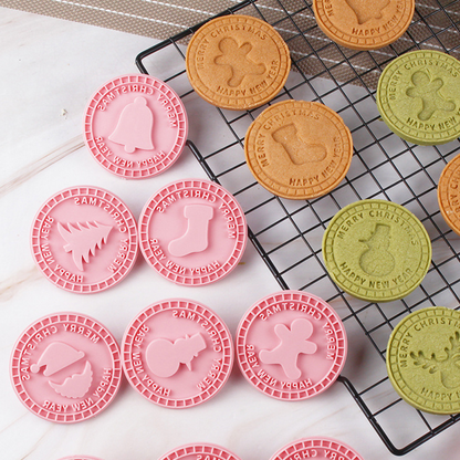 Set d'emporte-pièces de Noël OmniLiving™ | Moules à pâtisserie 3D pour enfants et adultes