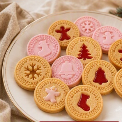 Set d'emporte-pièces de Noël OmniLiving™ | Moules à pâtisserie 3D pour enfants et adultes