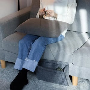 VaraLiving™ Organisateur de Lit Suspendu en Feutre | Poche de Chevet Pratique pour Téléphone, Livres & Télécommande