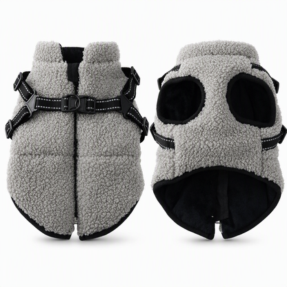 VaraLiving™ Manteau d'Hiver Chaud pour Chien | Bandes Réfléchissantes pour Chiens Petits & Moyens