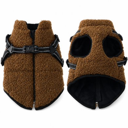 VaraLiving™ Manteau d'Hiver Chaud pour Chien | Bandes Réfléchissantes pour Chiens Petits & Moyens