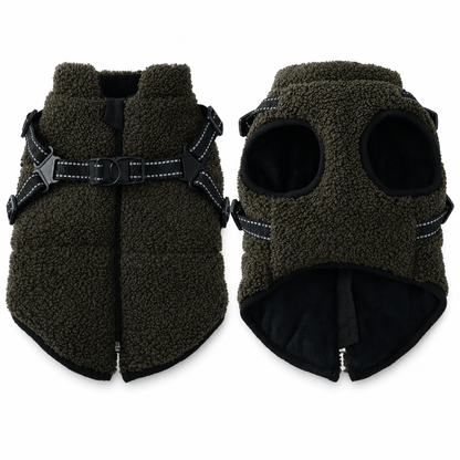 VaraLiving™ Manteau d'Hiver Chaud pour Chien | Bandes Réfléchissantes pour Chiens Petits & Moyens