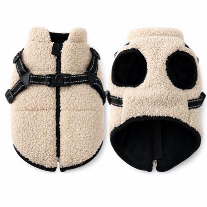 VaraLiving™ Manteau d'Hiver Chaud pour Chien | Bandes Réfléchissantes pour Chiens Petits & Moyens
