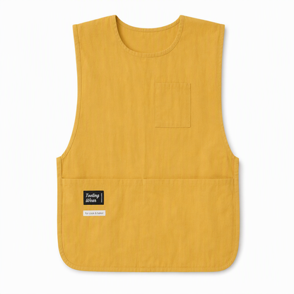 VaraLiving™ Tablier de Cuisine Style Gilet | Imperméable, Anti-Huile & Respirant Sans Tour de Cou