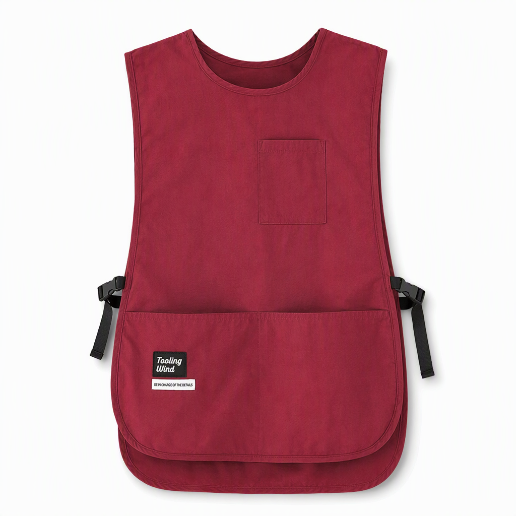 VaraLiving™ Tablier de Cuisine Style Gilet | Imperméable, Anti-Huile & Respirant Sans Tour de Cou