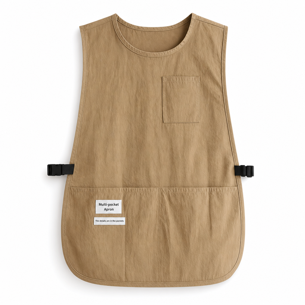 VaraLiving™ Tablier de Cuisine Style Gilet | Imperméable, Anti-Huile & Respirant Sans Tour de Cou