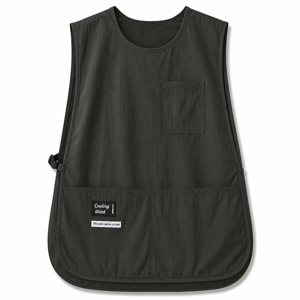 VaraLiving™ Tablier de Cuisine Style Gilet | Imperméable, Anti-Huile & Respirant Sans Tour de Cou