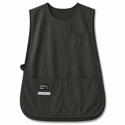 VaraLiving™ Tablier de Cuisine Style Gilet | Imperméable, Anti-Huile & Respirant Sans Tour de Cou
