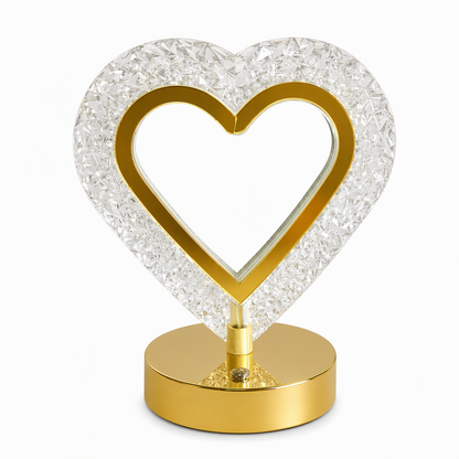 VaraLiving™ Veilleuse Tactile en Cristal Géométrique (Rechargeable USB)