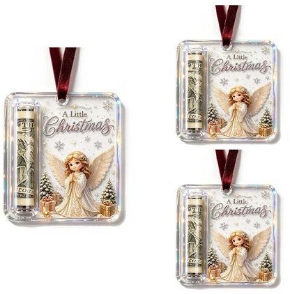 VaraLiving™ Porte-Billets de Noël en Acrylique à Suspendre