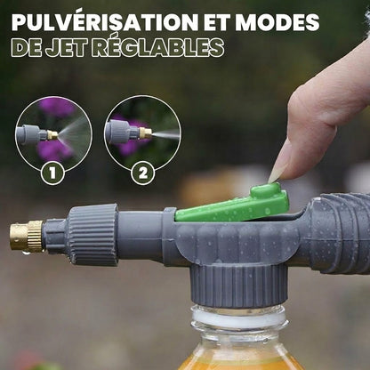 OmniLiving™ Vaporisateur avec Buse Réglable | Pulvérisateur Polyvalent Jardin & Nettoyage