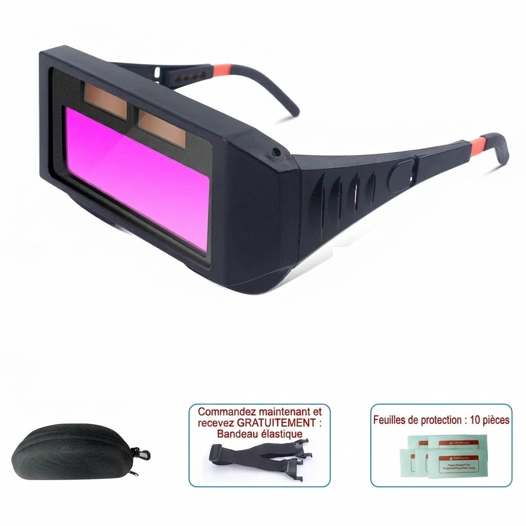 SilkEase™ Lunettes de Soudage à Obscurcissement Automatique (Solaires)
