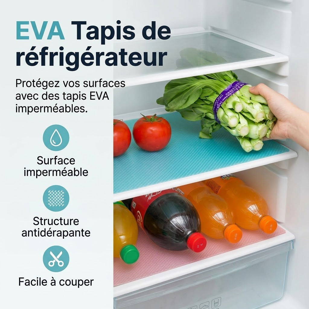 Tapis imperméable pour réfrigérateur OmniLiving™&nbsp;