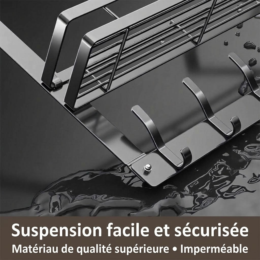 VaraLiving™ Organisateur de Porte Suspendu avec Paniers et Crochets