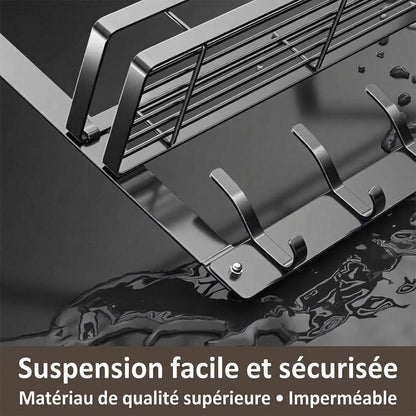 VaraLiving™ Organisateur de Porte Suspendu avec Paniers et Crochets