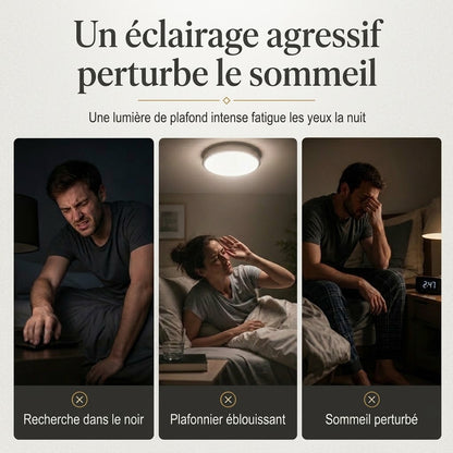 VaraLiving™ Veilleuse Tactile en Cristal Géométrique (Rechargeable USB)