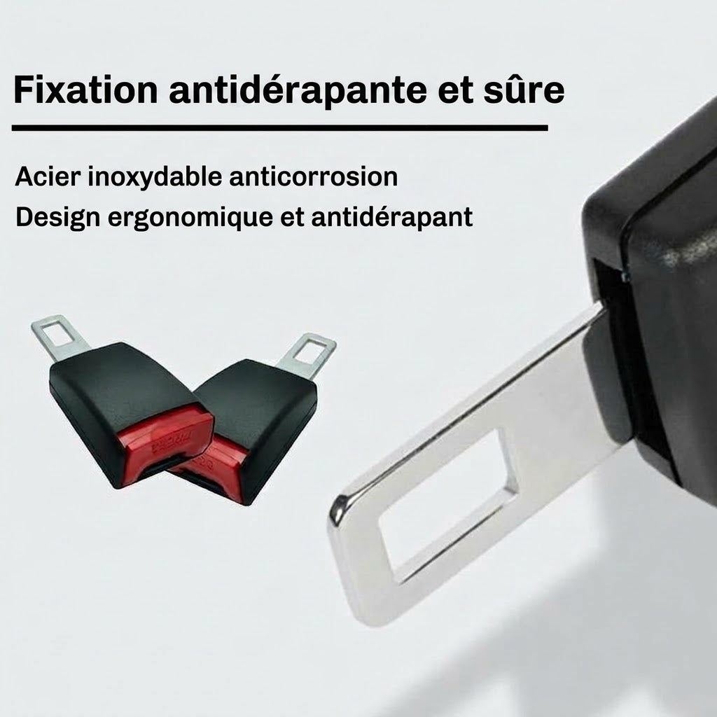 Rallonge de ceinture de sécurité universelle NovaPulse™ (clip premium)