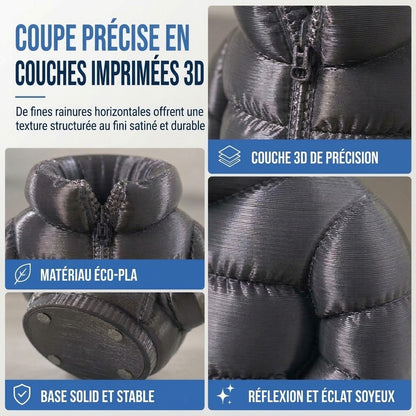 VaraLiving™ Pot à Crayons Design Amortisseur Imprimé 3D