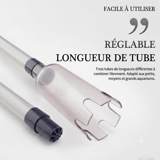 Nettoyeur de gravier électrique pour aquarium