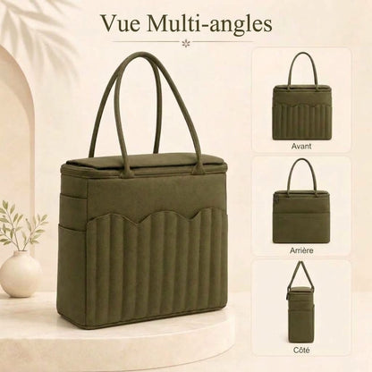 OmniLiving™ Sac de Rangement pour Tricot & Fils en Toile Canvas
