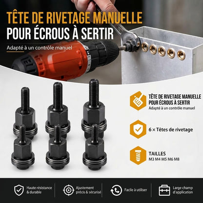 Coffret d'outils pour écrous à sertir universel ProShield™