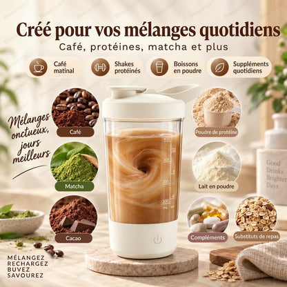 OmniLiving™ Mug Magnétique Auto-Mélangeur Automatique