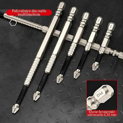 Jeu d'embouts de vissage magnétiques S2 pour perceuse ProShield™ (ultra résistant)