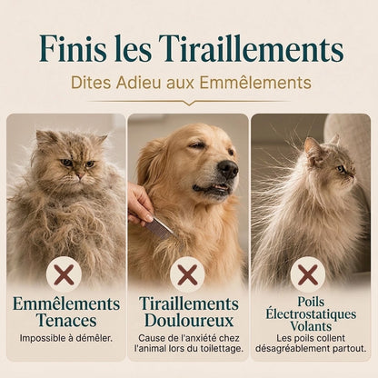 Spray démêlant doux pour pelage PureVal™ (chiens et chats, antistatique)